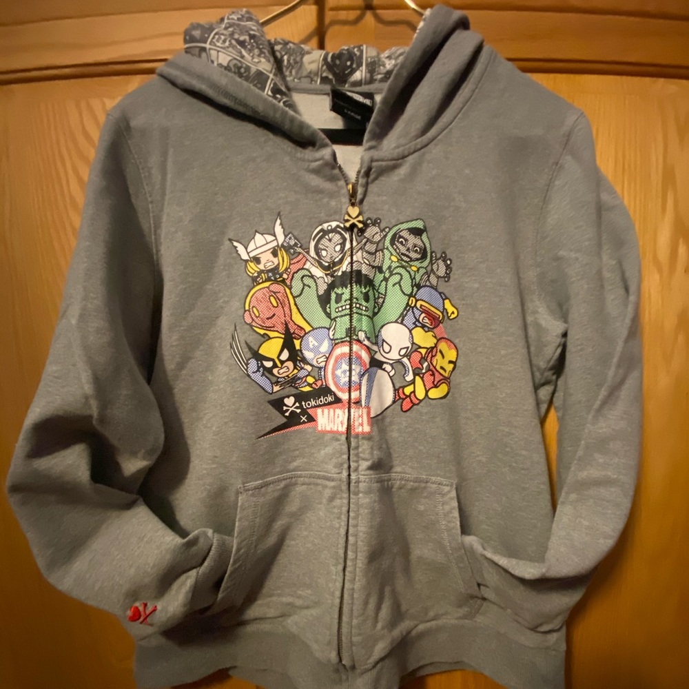 tokidoki Marvel hoodie